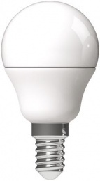 LED izzó, E14, kisgömb, G45, 4,5W, 470lm, 3000K, AVIDE
