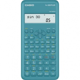 Számológép, tudományos, 181 funkció, CASIO "FX-220Plus 2E", türkiz
