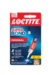 Pillanatragasztó, 4 g, HENKEL "Loctite Super Bond Original"