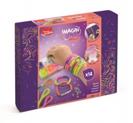 Karkötő készítő készlet, neon, MAPED CREATIV "Imagin` Style"
