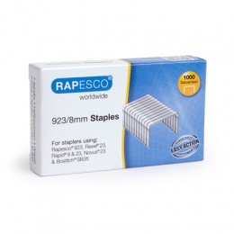 Tűzőkapocs, 23/8, horganyzott, RAPESCO