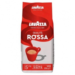 Kávé, pörkölt, őrölt, 250 g, LAVAZZA "Qualita Rossa"
