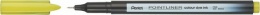 Tűfilc, 0,4 mm, PENTEL "Pointliner", limezöld