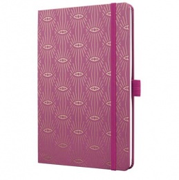 Naptár, A5, heti, 2026, kemény borító, SIGEL "Jolie", Mystic Mauve