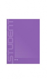 Füzet, tűzött, A4, kockás, 32 lap, ICO "Student", "87-32"