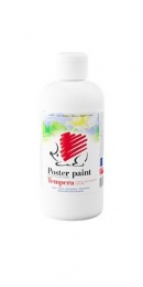 Tempera, 500 ml,  ICO "Süni", fehér