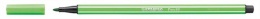 Filctoll, 1 mm, STABILO "Pen 68", levél zöld