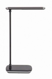 Asztali lámpa, LED, szabályozható, USB, MAUL "Jazzy", fekete