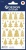 Matrica, 1 ív, 76x120 mm, AVERY ZWECKFORM, "Z-Design No.54122", karácsonyfa