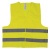 Mellény, jól láthatósági, 2XL méret, DONAU "Safety", sárga