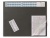 Könyökalátét, 650x520 mm, éves kalendárral, DURABLE, áttetsző