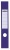 Gerinccímke, iratrendezőhöz, öntapadó, 60x390 mm, DURABLE "ORDOFIX®", kék