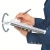 Spirálfüzet, A5, vonalas, 90 lap, laminált karton borító, LEITZ "Office", szürke