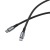 USB kábel, USB-C - USB-C, 1,2 m, 100W, VERBATIM, fekete