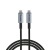 USB kábel, USB-C - USB-C, 1,2 m, 240W, VERBATIM, fekete