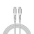USB kábel, USB-C - USB-C, 1,2 m, 60W, mágneses, VERBATIM, szürke