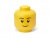 Tárolódoboz, fej, nagy, LEGO, Boy