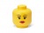 Tárolódoboz, fej, nagy, LEGO, Girl