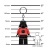 Kulcstartó, LED világítással, LEGO "Star Wars Darth Vader Sweater"