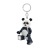 Kulcstartó, LED világítással, LEGO "Panda Guy"