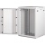 Rack szekrény, fali, 19", 18U, lapraszerelt, LANDE "PROlineB", szürke