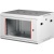 Rack szekrény, fali, 19", 6U, lapraszerelt, LANDE "PROlineB", szürke