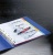 Alkoholos marker, OHP, 1 mm, EDDING "142 M", kék