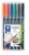 Alkoholos marker készlet, OHP, 0,6 mm, STAEDTLER "Lumocolor® 318 F", 6 különböző szín