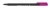 Tűfilc, 0,3 mm, STAEDTLER "Triplus 334", sötétmályva