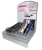 Golyóstoll display, 0,24 mm, teleszkópos, ZEBRA "SL-F1", kék