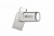 Pendrive, 32GB, USB 2.0 + USB-C, alumínium ház, MYMEDIA "Dual" (by VERBATIM)