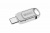Pendrive, 64GB, USB 2.0 + USB-C, alumínium ház, MYMEDIA "Dual" (by VERBATIM)