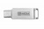 Pendrive, 32GB, USB 3.2 Gen1 + USB-C, alumínium ház, MYMEDIA "Dual" (by VERBATIM)