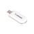 Pendrive, 128GB, USB-C 3.2 Gen1, VERBATIM "Plectra", fehér