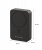 Power bank, mágneses (vezeték nélküli), 20.000mAh, VERBATIM "Charge n Go Essentials", fekete