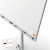 Flipchart tábla, mobil, mágneses felület, 70x100 cm, EcoLabel, NOBO "Premium Plus", fehér