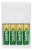 Elemtöltő, AA/AAA, 4x2100 mAh AA, VARTA "Plug"