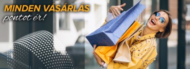 Minden vásárlás pontot ér!
